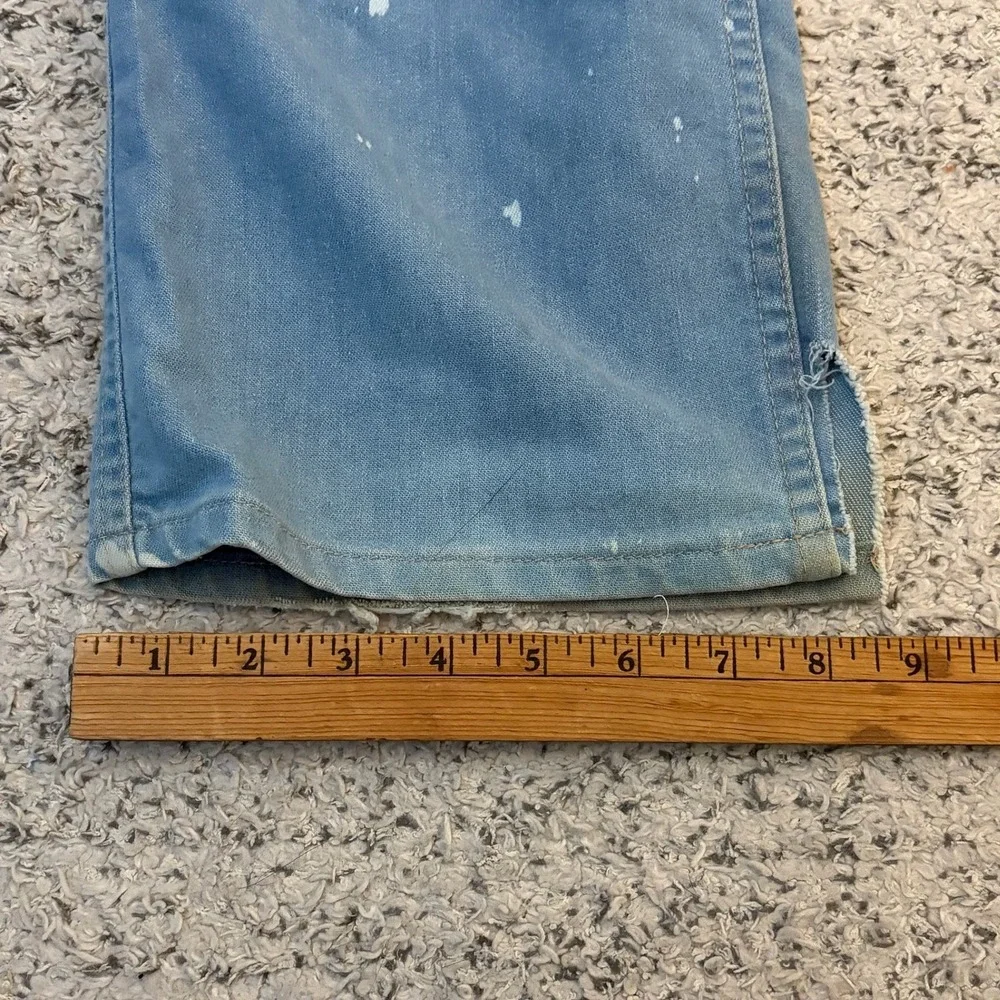 Vintage Levis Jeans Skosh More Room Orange Tab Light Wash USA‎ 36x28 Blue
